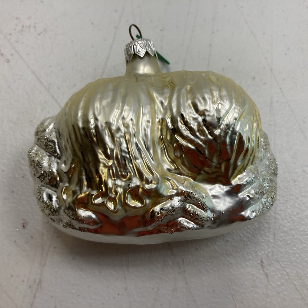 Vtg House of Ivana Trump Christmas Tree Ornament Cupid‎ Angel Glass Poland 90's - Picture 7 of 7
